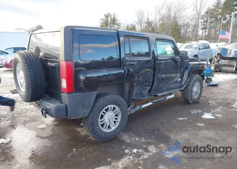 2007 Hummer H3 Suv z USA, uszkodzony, nr VIN 5GTDN13E978184858